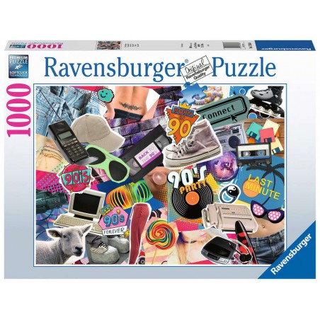 De jaren 90,  1000 stukjes Ravensburger