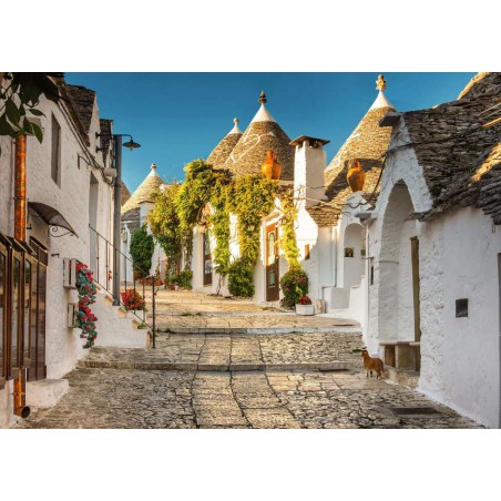 1000stukjes Ravensburger Alberobello in Puglia, Italie,