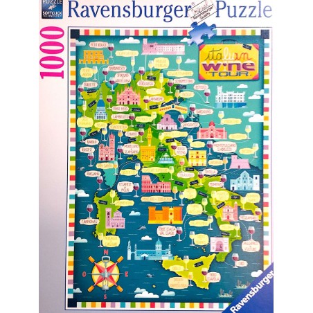 Wijntour door Italie,  1000 stukjes Ravensburger