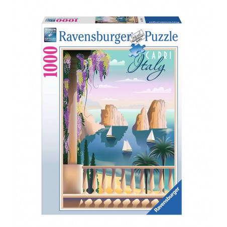 1000stukjes Ravensburger Ansichtkaart uit Capri