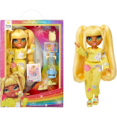 Rainbow Junior High PJ party fashion doll - Sunny