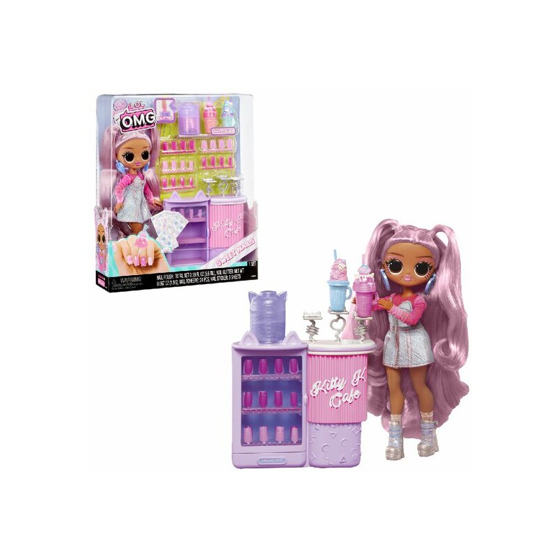 L.O.L OMG Surprise! - Sweet nails Kitty K Cafe