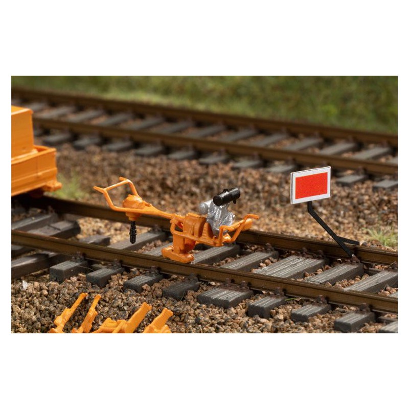 Spoorbouw accessoires, H0 Auhagen (41670)