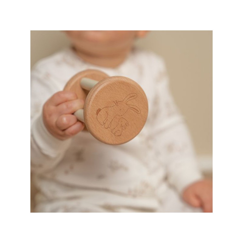 Rammelaar roller, Baby bunny - Little Dutch