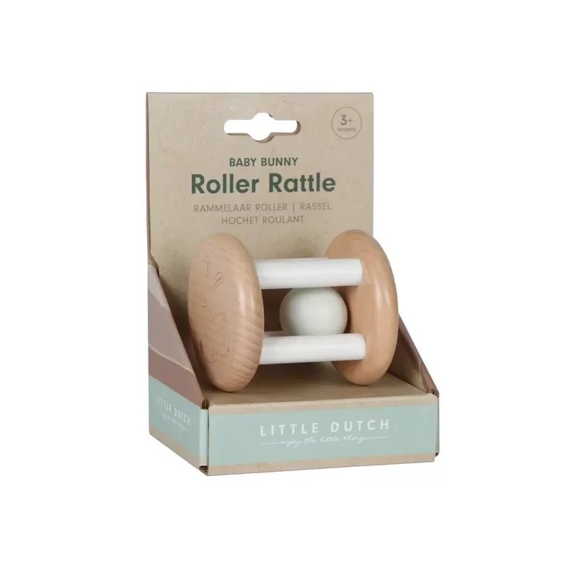 Rammelaar roller, Baby bunny - Little Dutch