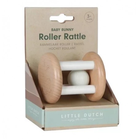 Rammelaar roller, Baby bunny - Little Dutch
