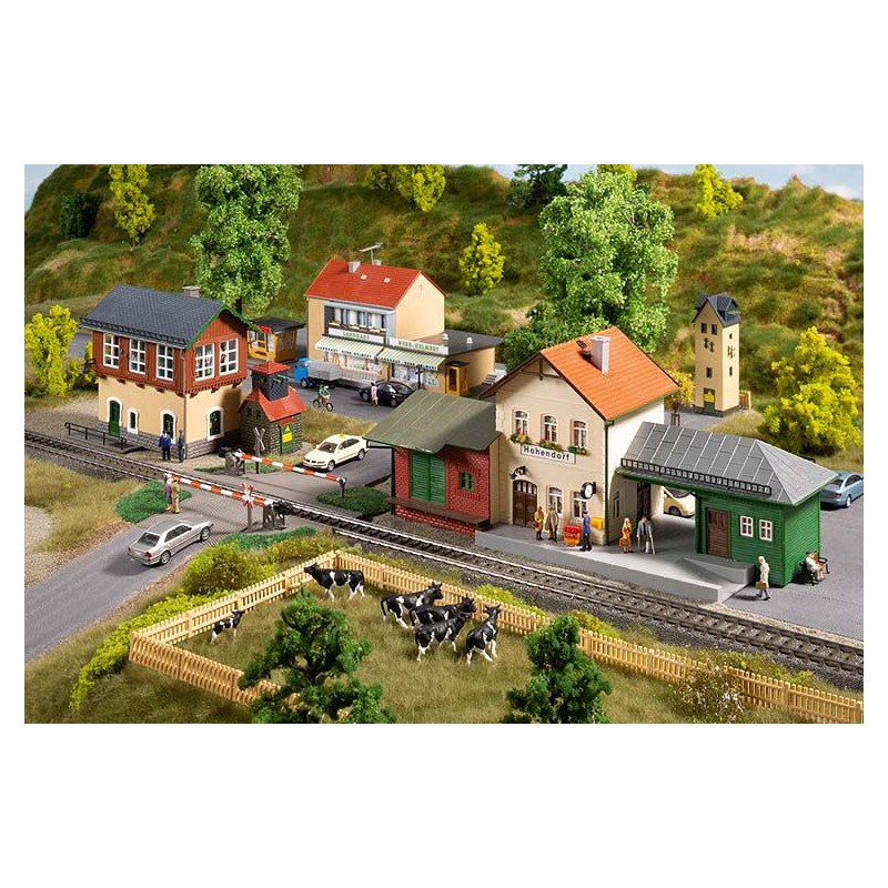 Station / Bahnhof Hohendorf Set, H0 Auhagen (15105)
