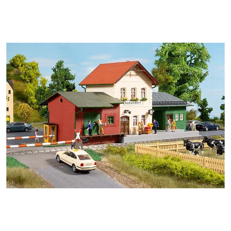 Station / Bahnhof Hohendorf Set, H0 Auhagen (15105)