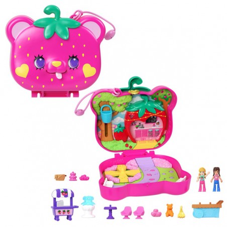 Polly Pocket - Aardbeienveld speelset