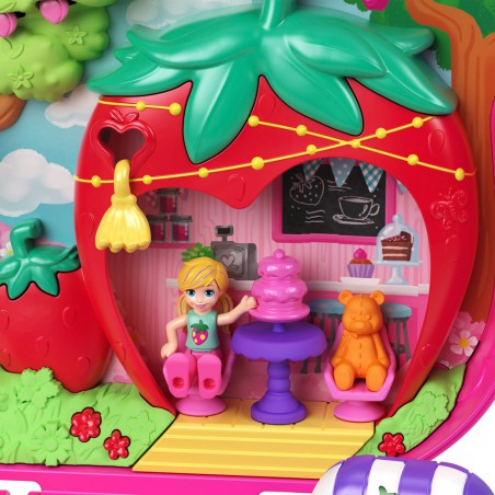 Polly Pocket - Aardbeienveld speelset