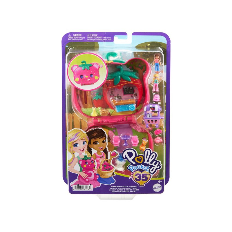 Polly Pocket - Aardbeienveld speelset