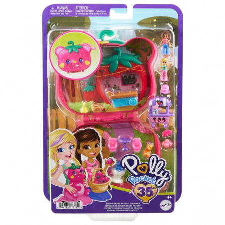 Polly Pocket - Aardbeienveld speelset