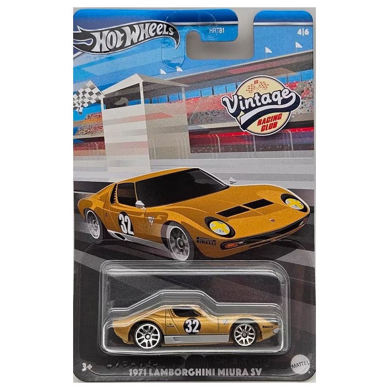 Hot Wheels Vintage 1971 Lamborghini miura SV