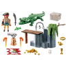 Playmobil - Pirates, piraat met alligator 71473