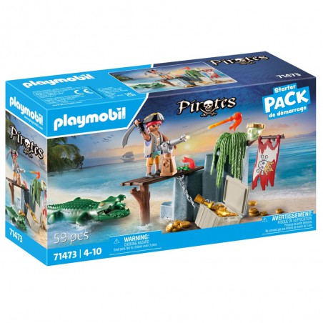 Playmobil - Pirates, piraat met alligator 71473