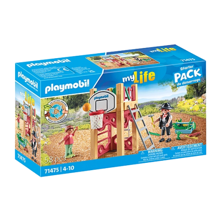 Playmobil - My Life, timmerman op weg naar klus 71475