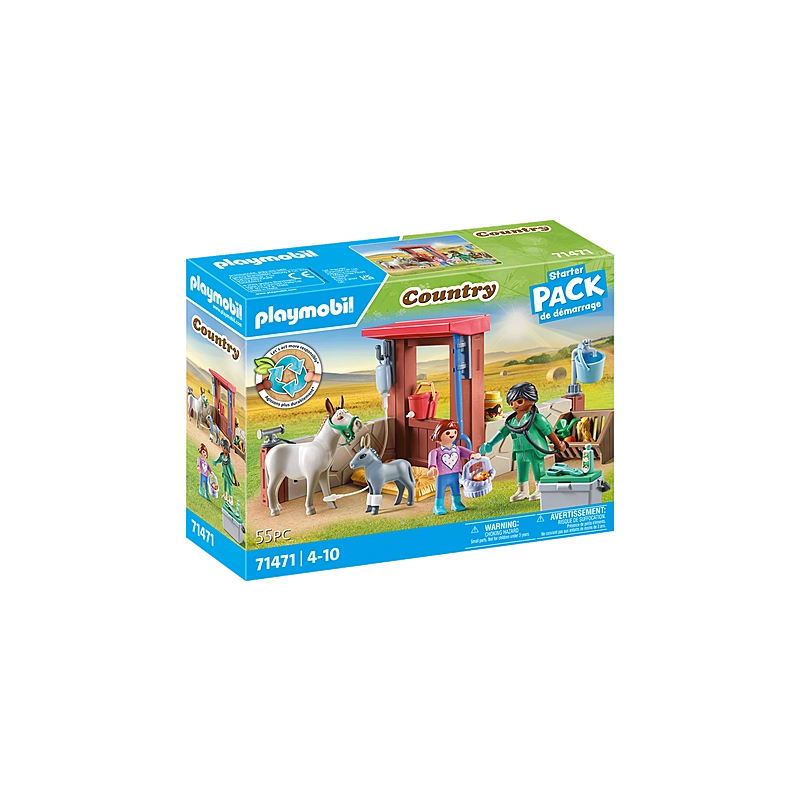 Playmobil Country - Boerderij dierenarts met de ezels 71471