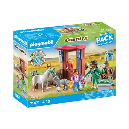 Playmobil Country - Boerderij dierenarts met de ezels 71471