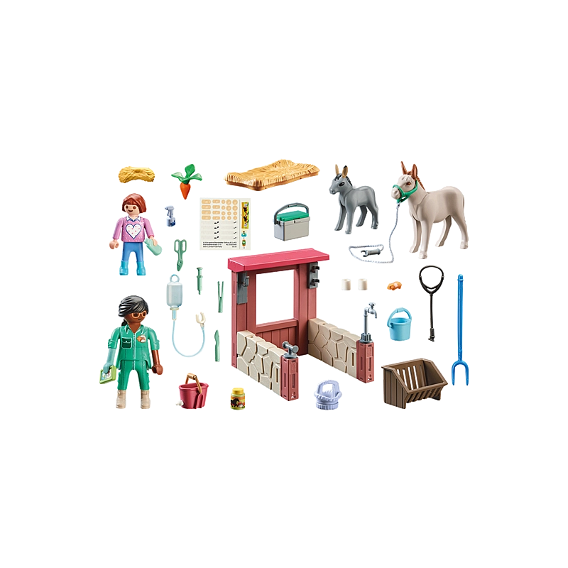 Playmobil Country - Boerderij dierenarts met de ezels 71471