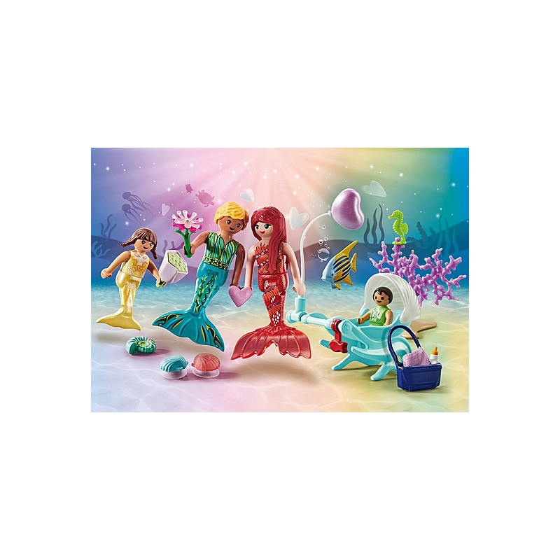 Playmobil - Princess Magic, zeemeerminfamilie 71469