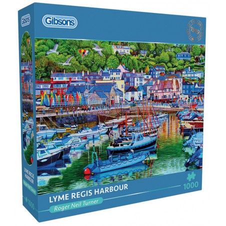 Lyme Regis Harbour  (1000) Gibsons puzzel