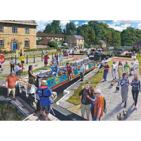 Wiltshire Waterways (1000) Gibsons puzzel