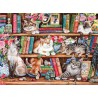 Puss Back in Books gibsons puzzel (500XL) Puss Back in Books gibsons puzzel (500XL)