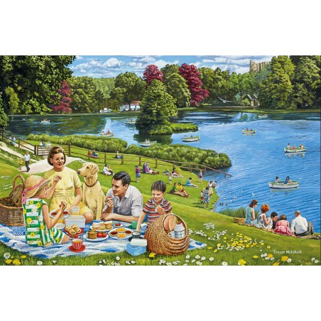 Gibsons Day Trip to Arundel, (4 x 500 stukjes puzzel)