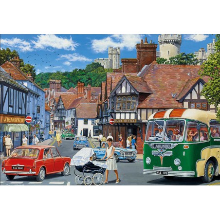 Gibsons Day Trip to Arundel, (4 x 500 stukjes puzzel)