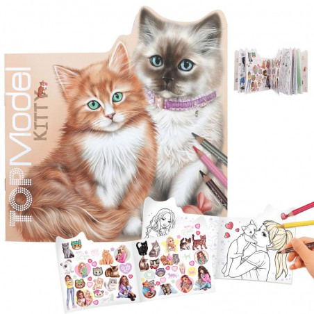 TOPModel Kitty kleurboek KITTY AND DOGGY 12713