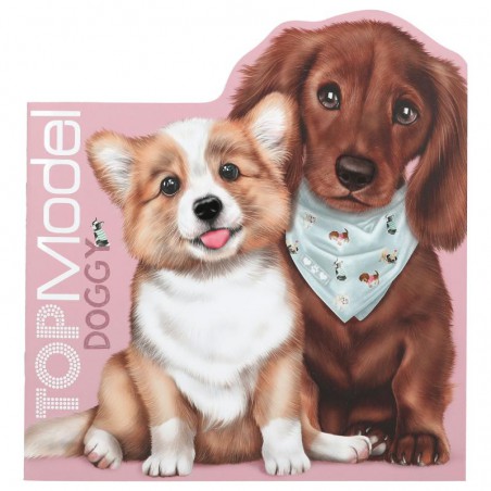 TOPModel Doggy kleurboek KITTY AND DOGGY 12714
