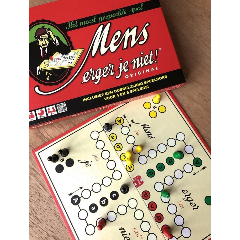 Mens erger je Niet  standaard, Jumbo