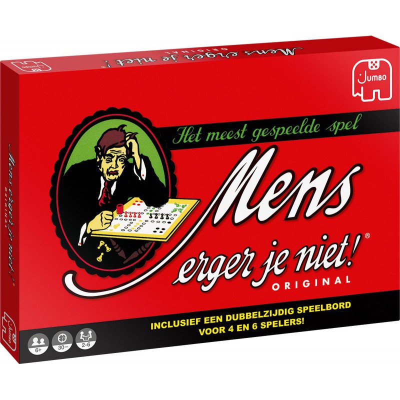 Mens erger je Niet  standaard, Jumbo