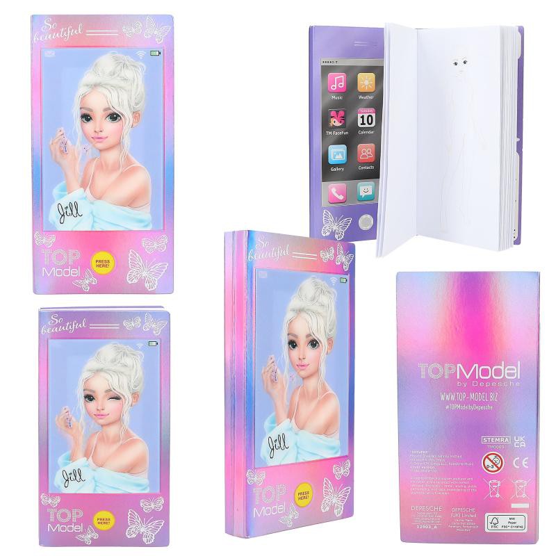 TOPModel mini kleurboek met geluid 12903
