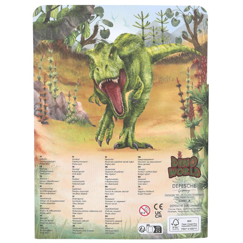 Dino World mini Sticker Fun 12467