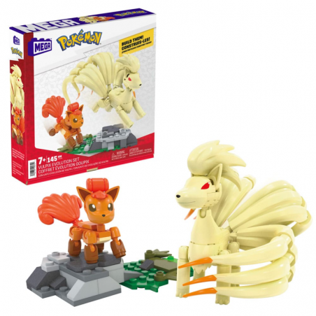 Vulpix Evolution Set mega construx, Pokemon