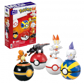 Fire-Type Trainer Team mega construx, Pokemon