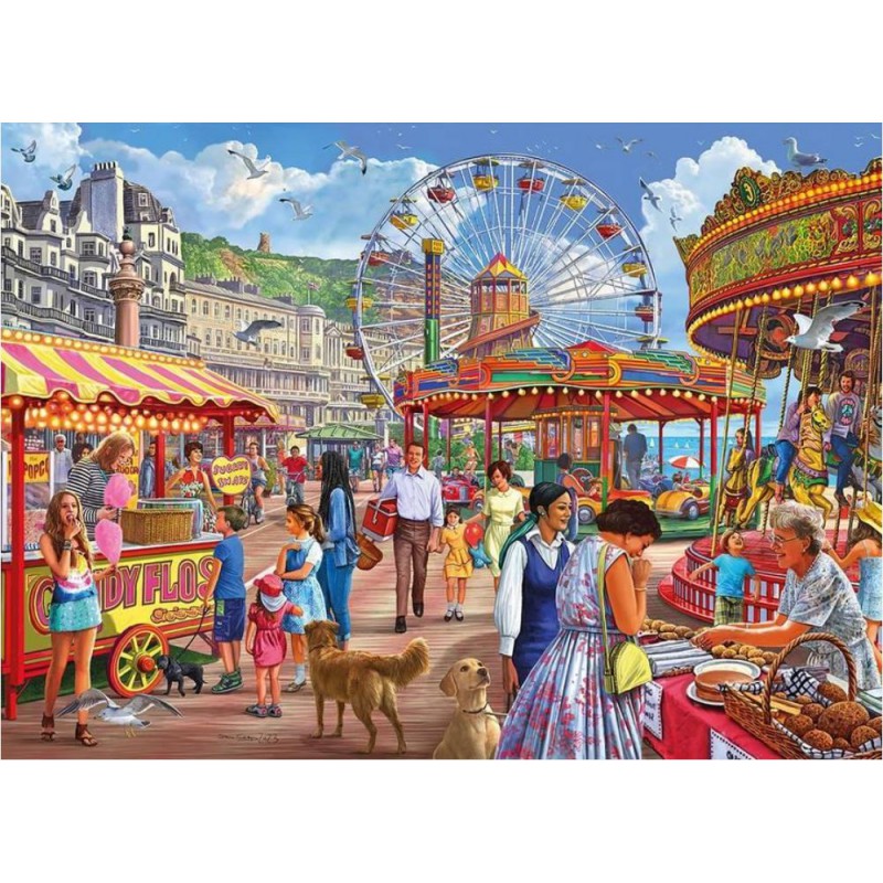 Hastings Promenade , (1000) Gibsons puzzel