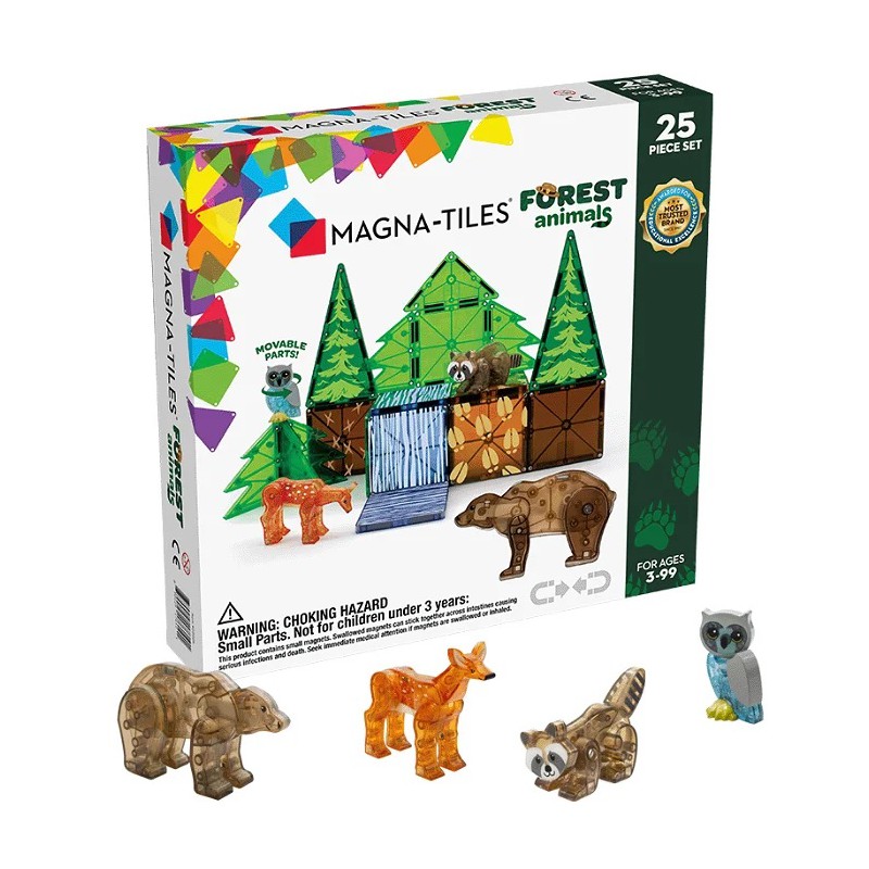 Magna-Tiles: Animal forest 25 stuks