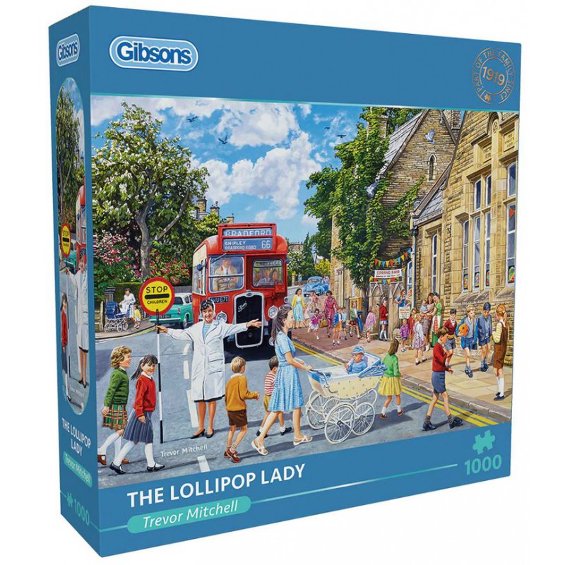 The Lollipop Lady  (1000) Gibsons puzzel