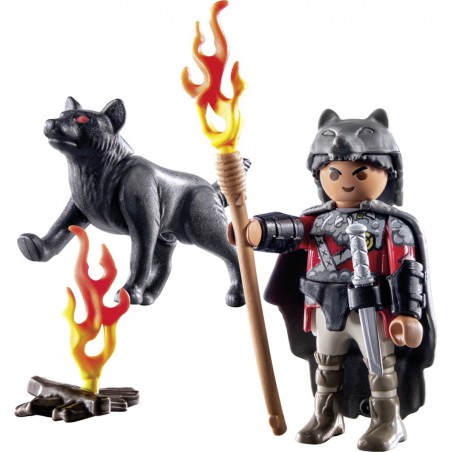 Playmobil - History 71482 Krijger met wolf