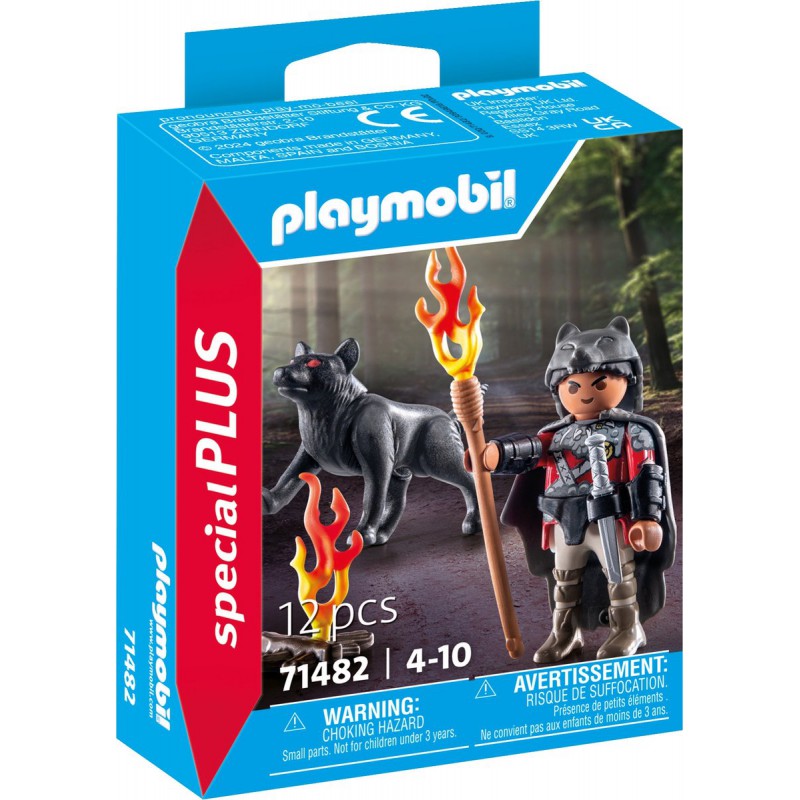 Playmobil - History 71482 Krijger met wolf