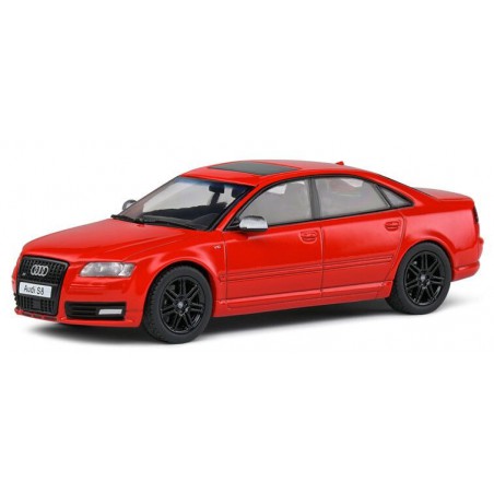 Audi S8 D3 2002 (Rood) - 1:43 - Solido