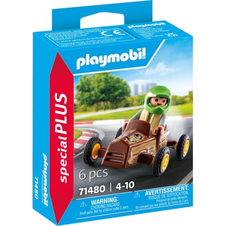 Playmobil - My Life 71480 Kind met go-kart