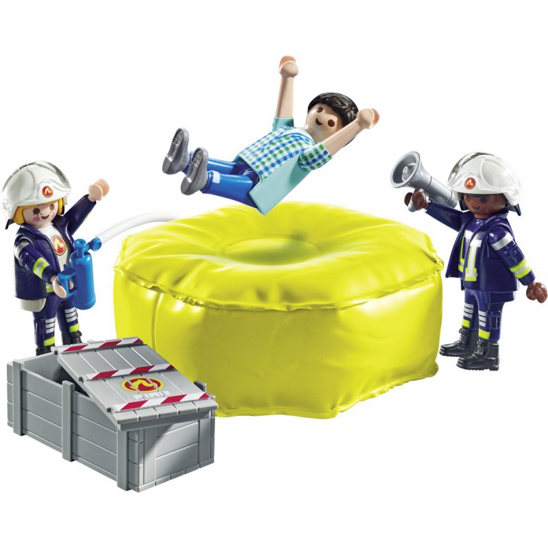 Playmobil Action Heroes 71465 Brandweerlieden met luchtkussens