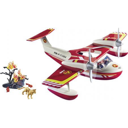 Playmobil Action Heroes 71463 Brandweervliegtuig met blusfunctie