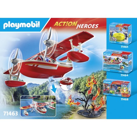 Playmobil Action Heroes 71463 Brandweervliegtuig met blusfunctie