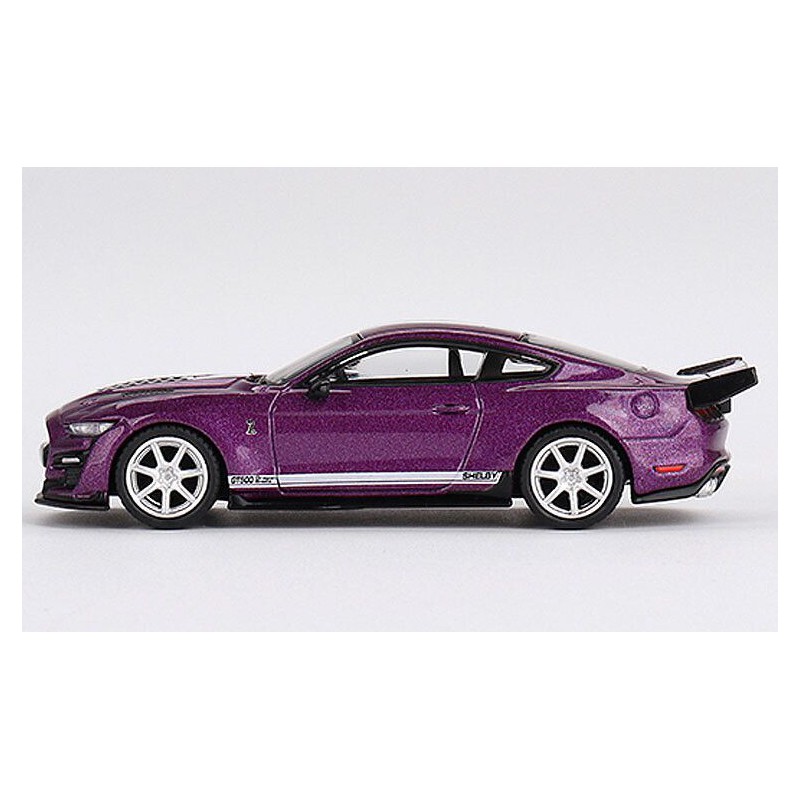 Shelby GT500 Dragon Snake Concept purple '23 1:64, Mini GT