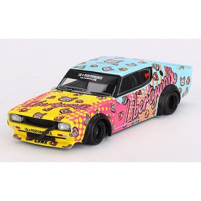 Nissan Skyline Kenmeri Liberty Walk '73 1:64, Mini GT