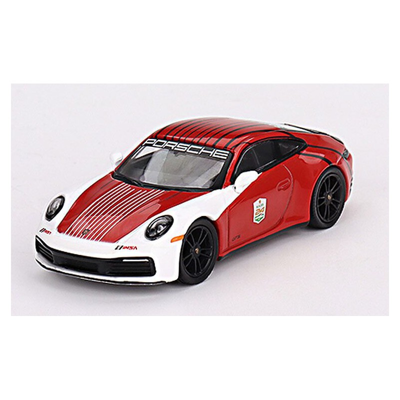 Porsche 911 (992) Carrera S Safety Car IMSA 24h Daytona 2023 1:64, Mini GT